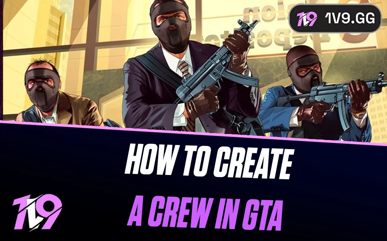 How To Create A Crew In GTA 5 Online Complete Guide 1v9 How To Create A Crew In GTA 5